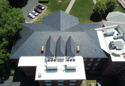 Commercial roof installation by trusted professionals ensuring quality.